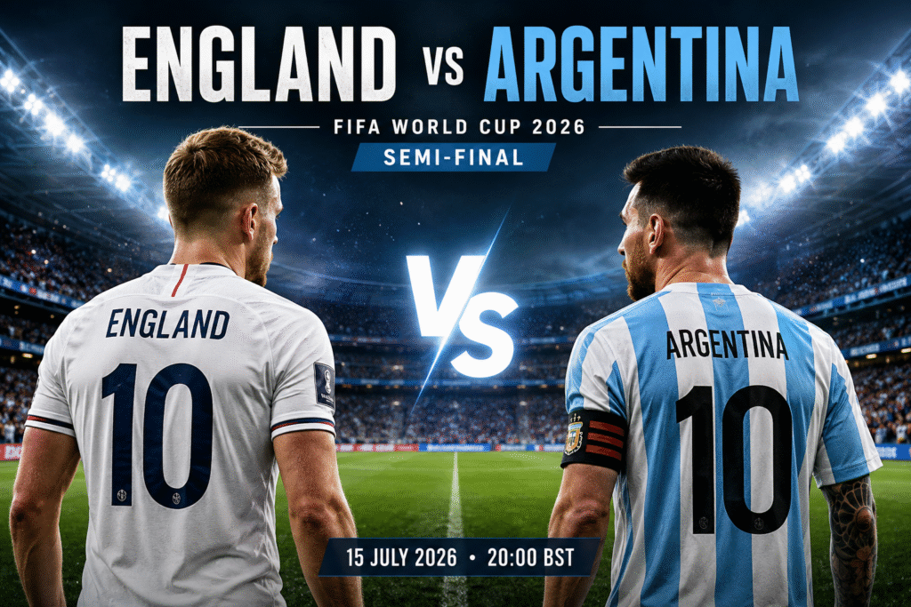 England vs argentina